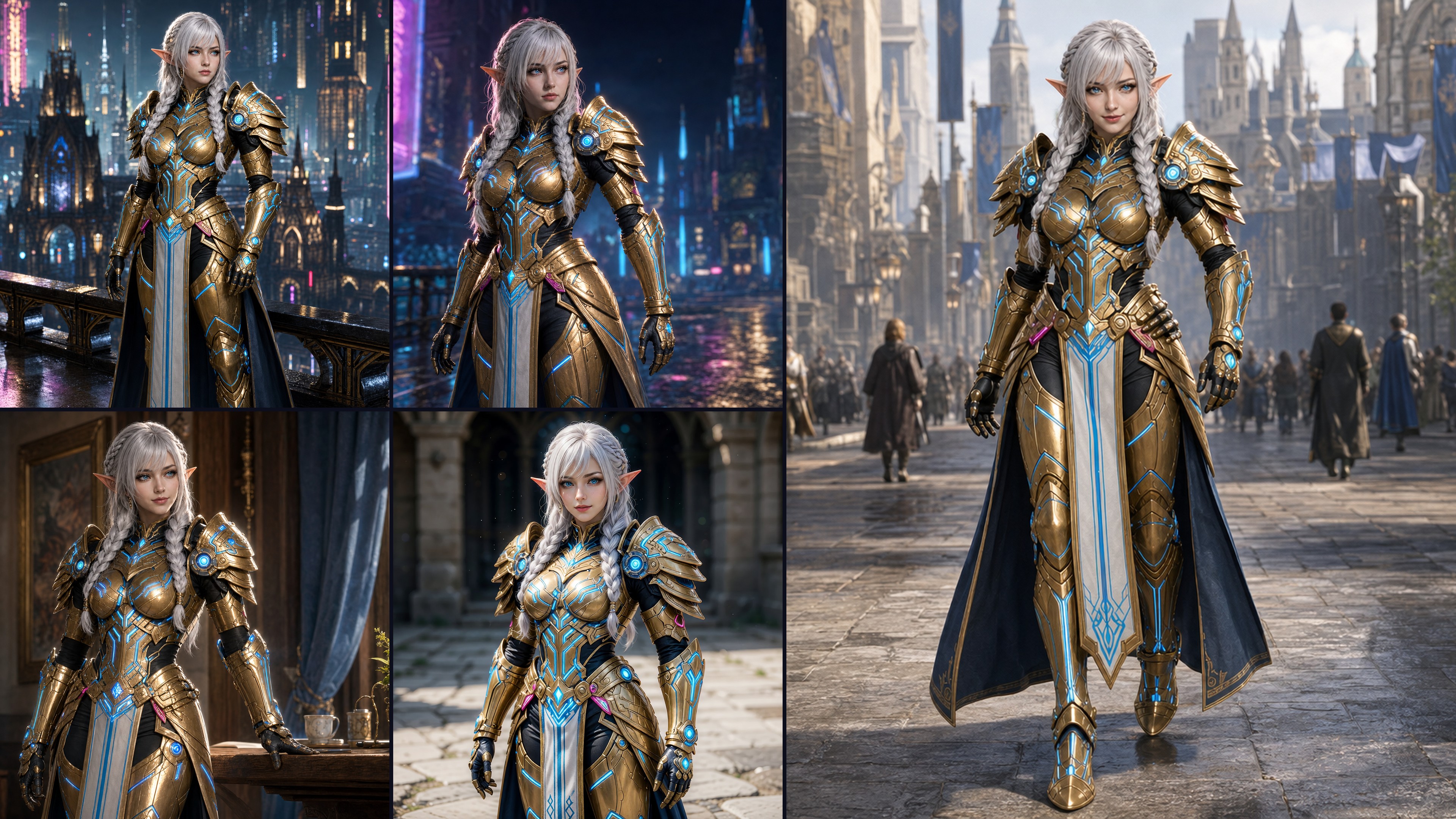 Example character Conformity Lab runs in Armor of Light